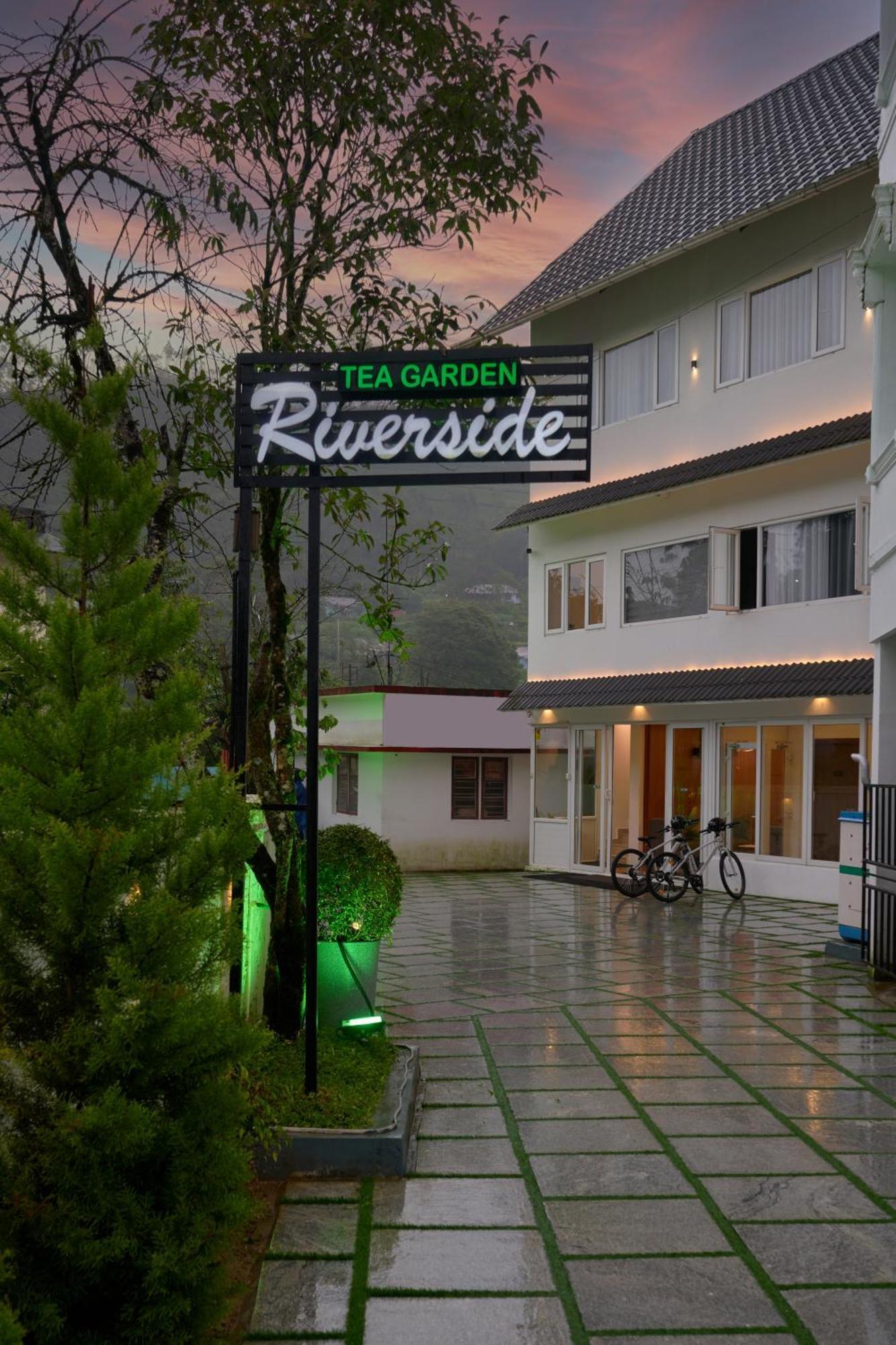 Tea Garden Riverside Munnar Kültér fotó